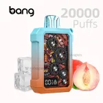 Bang 20000 Puffs Disposable Vape with peach ice flavor