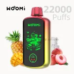 Woomi Play 22000 – pineapple mango, 22K puffs, bold fruity chill.