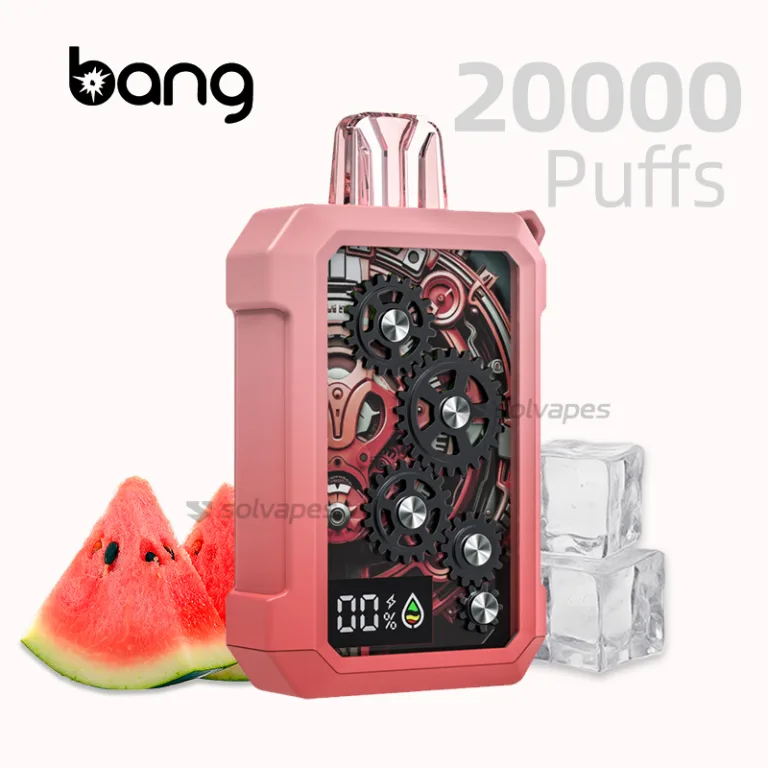 Bang 20000 Puffs Disposable Vape with watermelon ice flavor