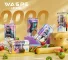 WASPE Crystal 40000 Puffs disposable vape with dual flavors Smooth Experience