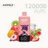 Airmez 4-in-1 120,000 Puffs Disposable Vape with a mix of fruity flavors