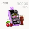 Airmez Matrix 30K Disposable Vape in pink with CHERRY COLA flavor