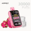 Airmez Matrix 30K Disposable Vape in pink with DRAGON FRUIT flavor