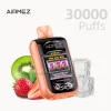 Airmez Matrix 30K Disposable Vape in pink with STRAWBERRY KIWI flavor
