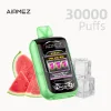 Airmez Matrix 30K Disposable Vape in pink with WATERMELON ICE flavor