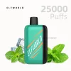 ELFWORLD MX25000 Mint 25000-puff disposable vape