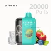 ELFWORLD PLUS 20000 puffs vape in Berry Bliss flavor