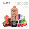 WASPE 150000 puffs disposbale vape in Cherry Cola Ice flavor