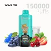 WASPE 150000 puffs disposbale vape in Grape Ice flavor
